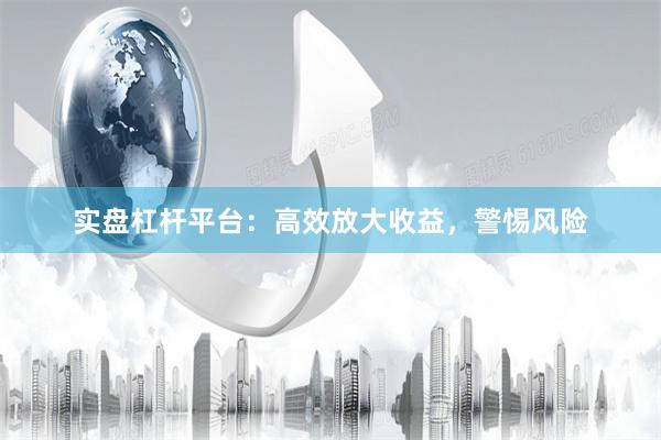 实盘杠杆平台：高效放大收益，警惕风险